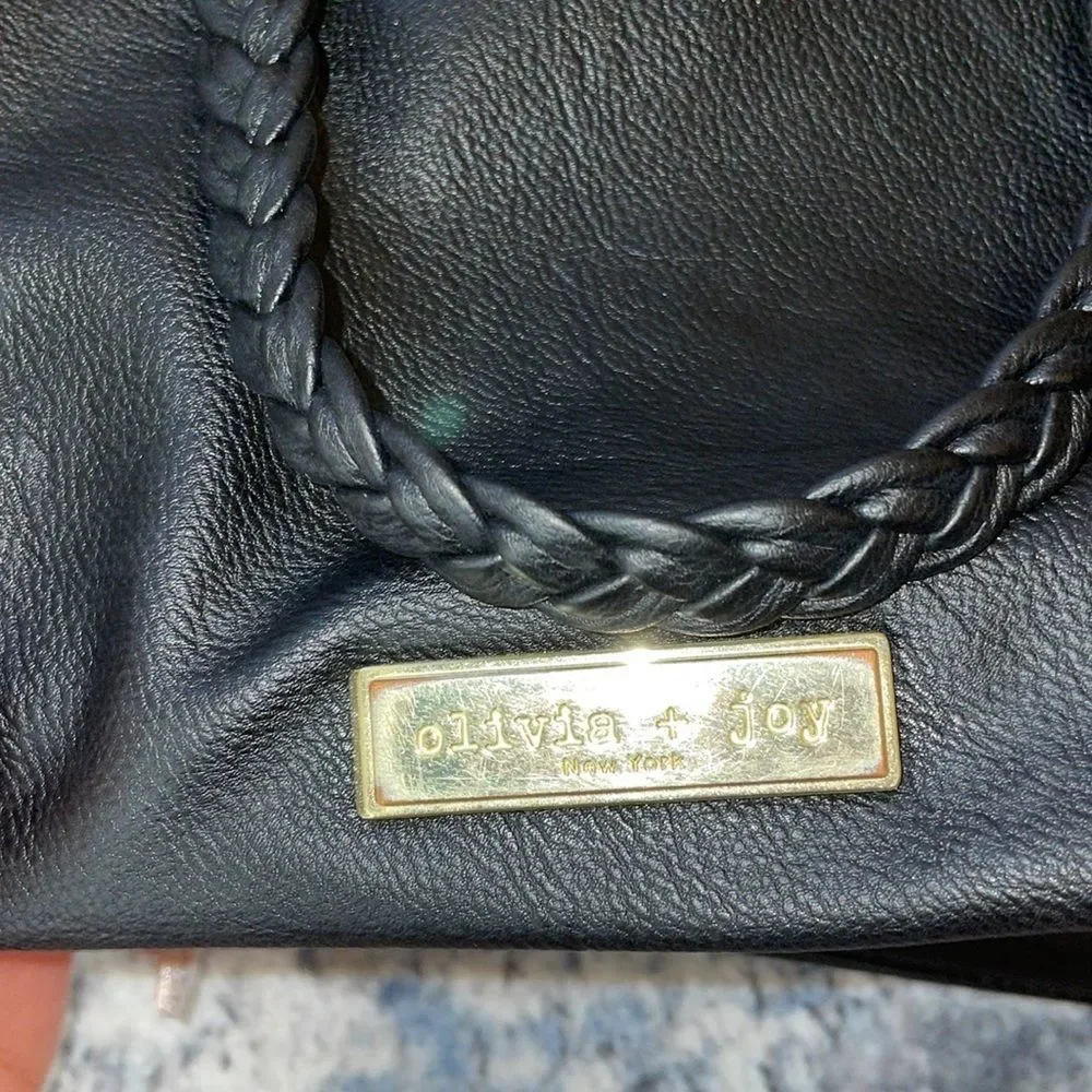 Black Olivia + Joy Bag Tassel Duffle Bag - Picture 3 of 5